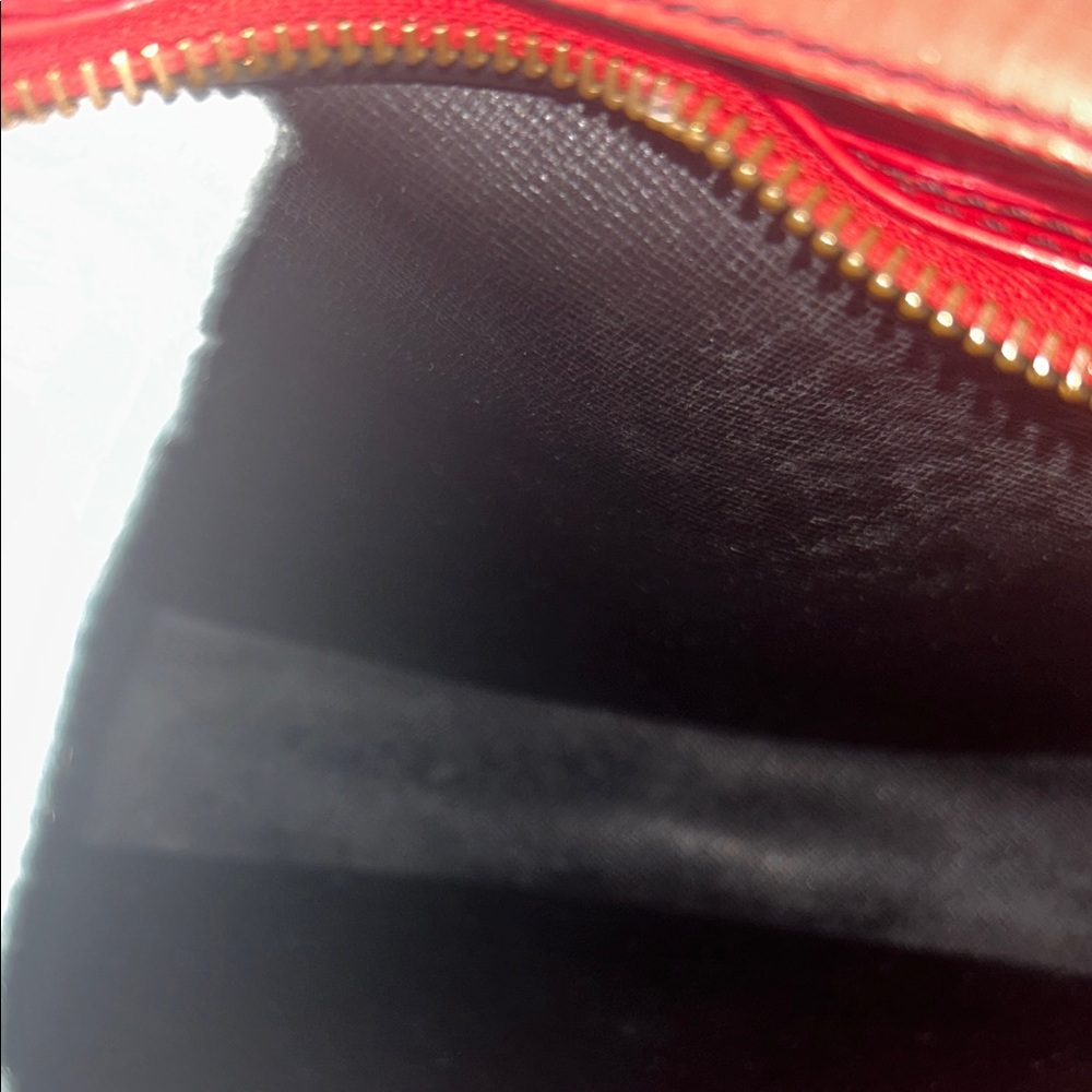 AUTHENTIC Vintage Louis Vuitton Epi Jeune Fille MM Crossbody Bag Red V.I.0960 - Picture 7 of 8